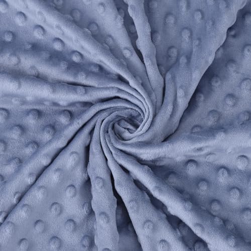 CIVARUA KIDS Dinosaur Baby Blanket for Boys - Blue Minky 30 x 40