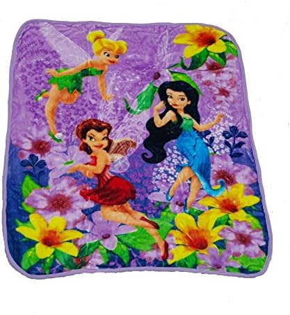 Disney Tinkerbell Crib Blanket 40x50 100 Polyester