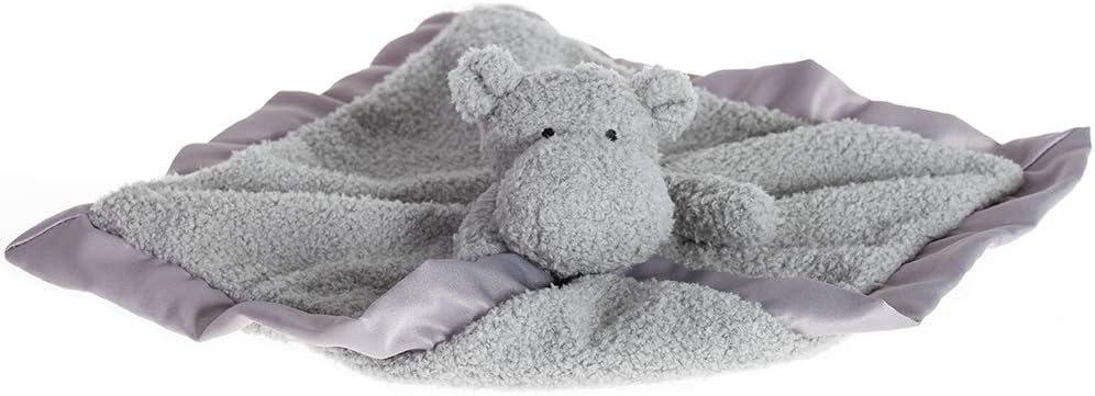Apricot Lamb Hippo Security Blanket Baby Lovey