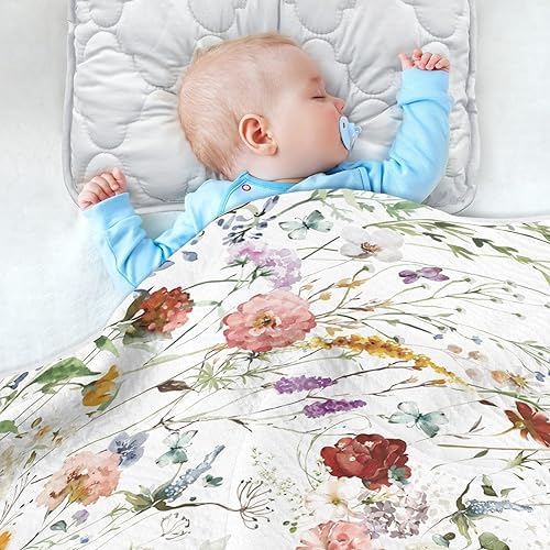 SDMKA Baby Blanket Double Layer Soft and Cozy