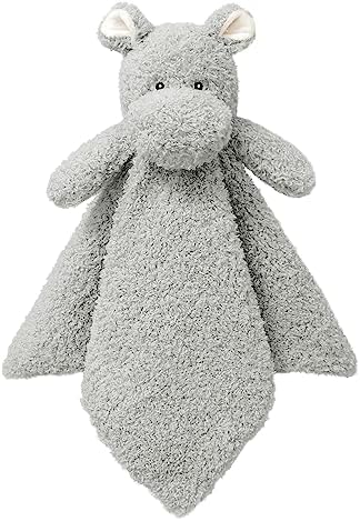 Doindute Baby Hippo Security Blanket 14 Inches Plush Stuffed Animal 1