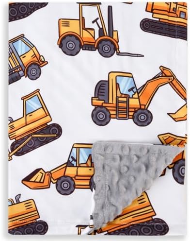 New Born Baby Boy Double Layer Fuzzy Blanket - 30 x 40 Inch