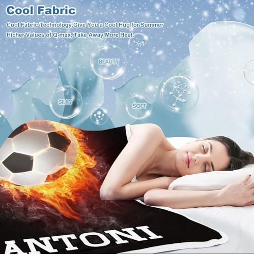Deven Cool Ice Silk Blanket for Kids and Adults 30x40 Inch