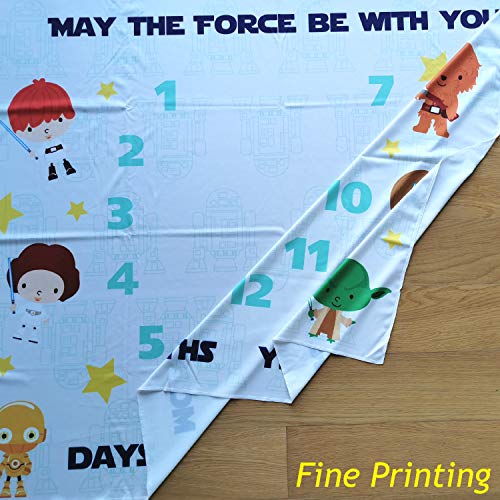 ShellboBO Baby Milestone Blanket - May The Force Be With You