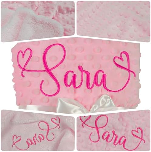 Personalized Baby Blanket with Name 27x35 Inch