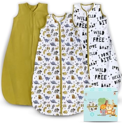 Cute Castle 0-6 Months Sleep Sack - 100 Cotton 2-Way Zipper