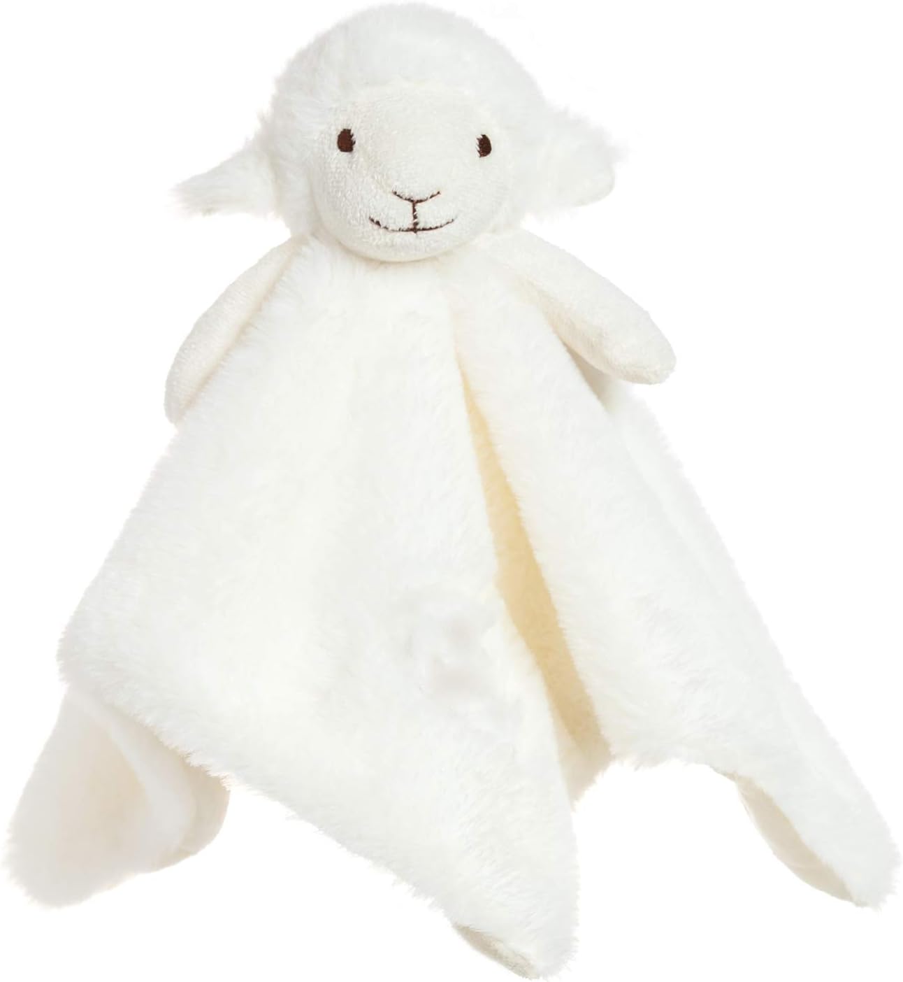 Apricot Lamb 14 Inch White Lamb Security Blanket