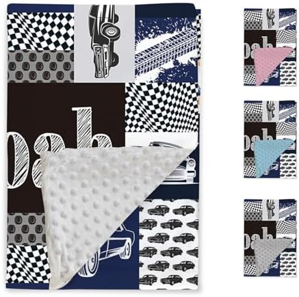 Personalized Car Blanket for Kids with Custom Name 1