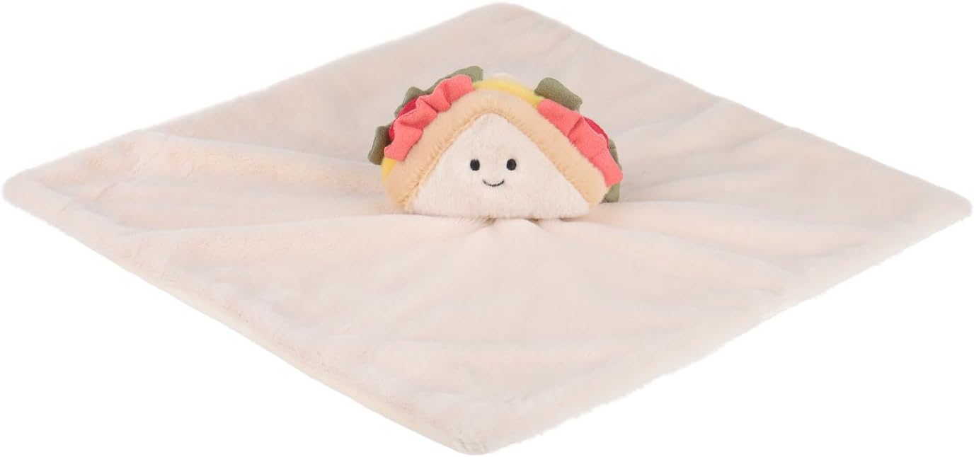 Apricot Lamb Baby Lovey Blanket 138x138 Inches