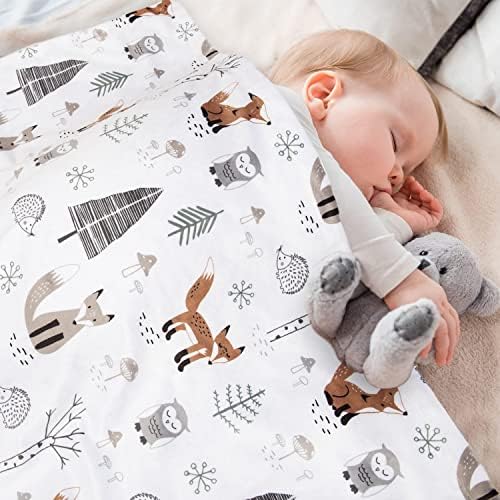 HOMRITAR Soft Plush Baby Blanket with Dotted Backing
