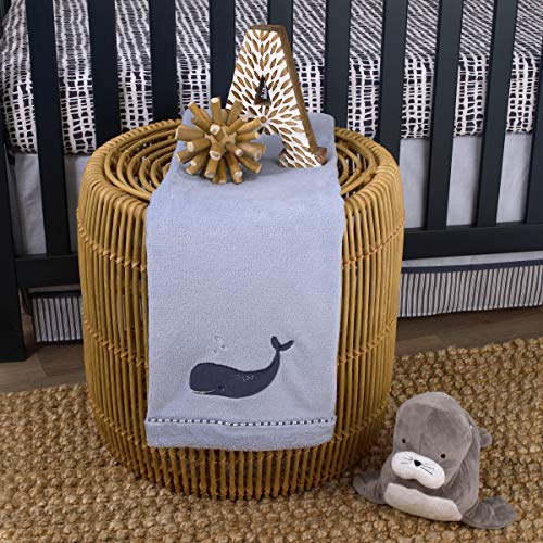 NoJo Seas The Day Blue Whale Baby Blanket