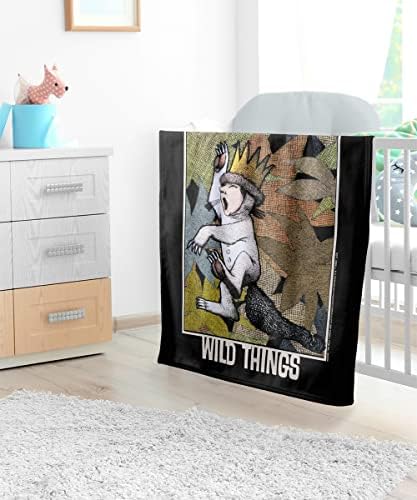 LOGOVISION Where The Wild Things Are Baby Blanket 30x40