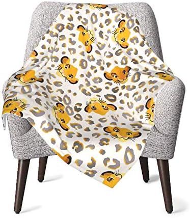 Partrest Baby Blanket - 30x40 Inch Lion Leopard Christmas Crib Blanket