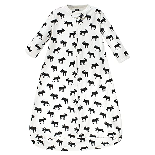 Hudson Baby Unisex Cotton Sleeping Bag Moose 0-3 Months