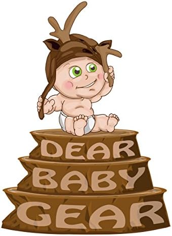Dear Baby Gear Bears Deluxe Baby Blanket - Black Woodgrain 40x30