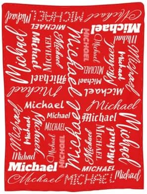 Personalized Baby Name Blanket 30x40 Custom Throw