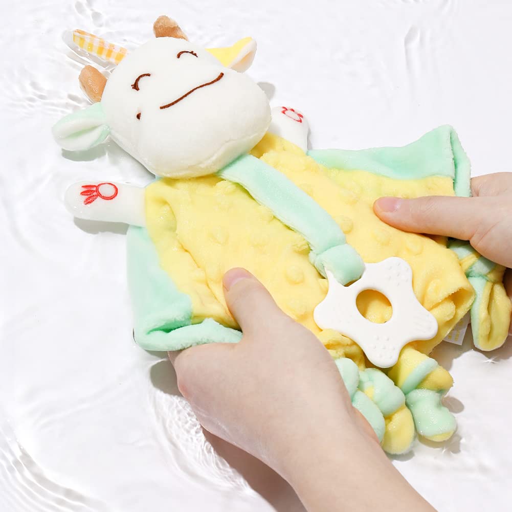 Upalupa Loveys Cow Security Blanket - Yellow