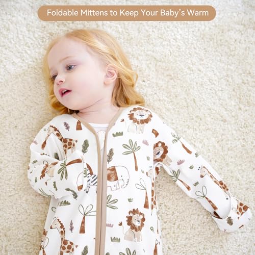 FIEMOL 18-24 Months Baby Sleep Sack with Mittens