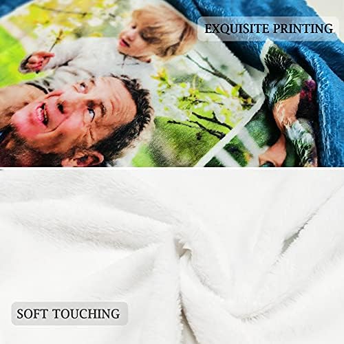 YESCUSTOM Personalized Basketball Throw Blanket for Kids