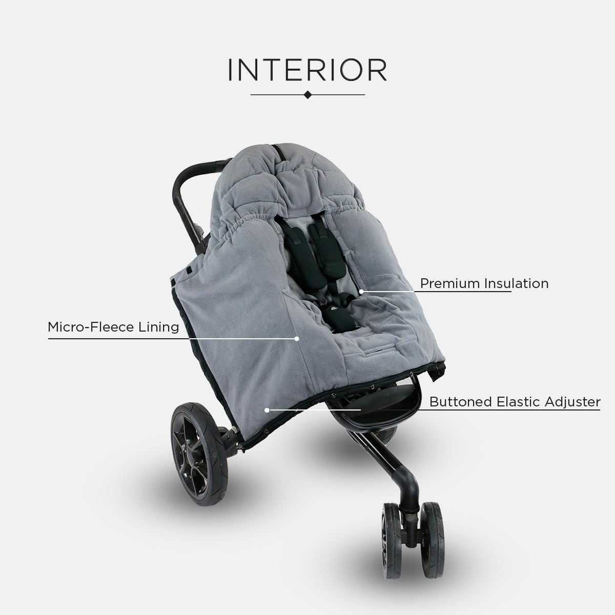 7AM Enfant Stroller Blanket for Babies Winter