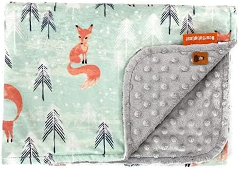 Dear Baby Gear Crib Blanket - Soft Cozy for Newborns