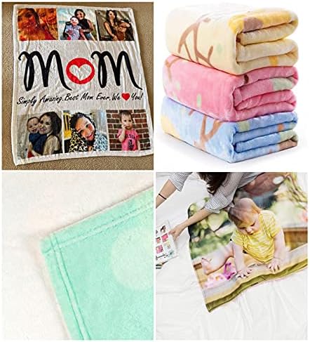 Personalized Golden Hat Girl Pink Flowers Baby Blanket 30x40 Inch