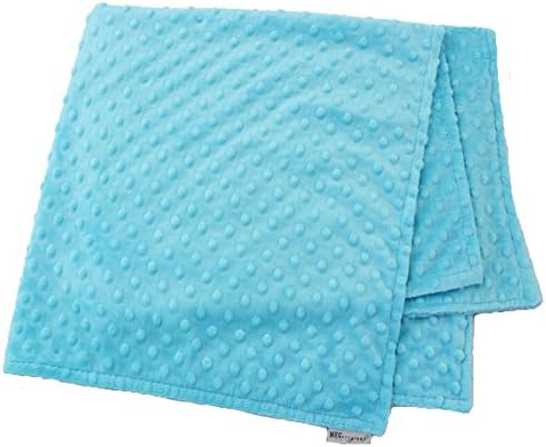 MEG Original Turquoise Minky Dot Baby Blanket