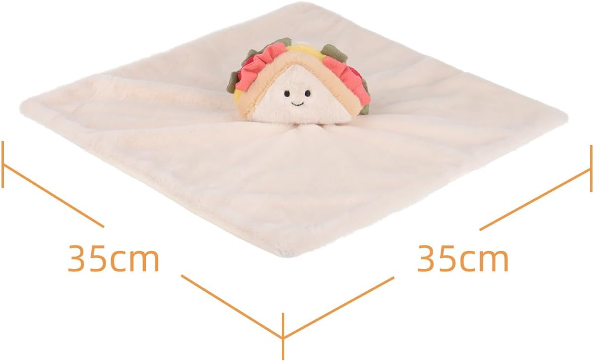 Apricot Lamb Baby Lovey Blanket 138x138 Inches