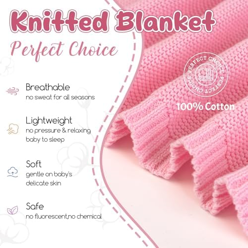 Greatabox Personalized Baby Blanket with Name 30x40in