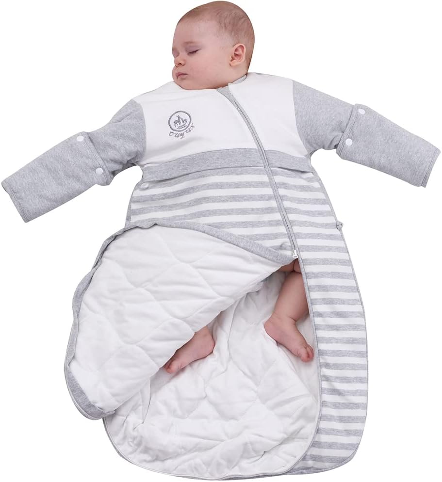 Babyah Kids Wearable Blanket with Detachable Sleeves 1