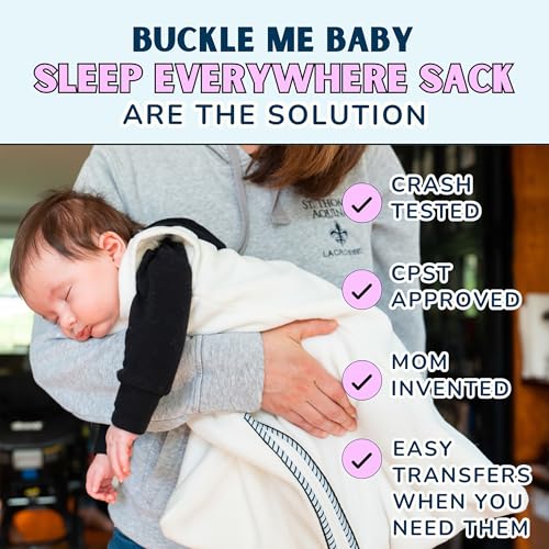 Buckle Me Baby Coats Wearable Blanket for Car Seat to Crib