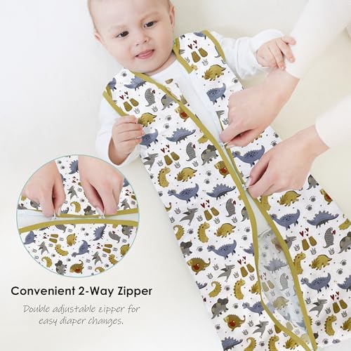 Cute Castle 0-6 Months Sleep Sack - 100 Cotton 2-Way Zipper