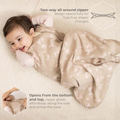 Burts Bees Organic Cotton Beekeeper Wearable Blanket for Newborns