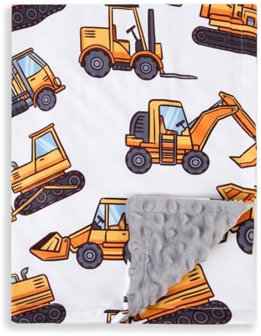 New Born Baby Boy Double Layer Fuzzy Blanket - 30 x 40 Inch