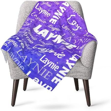 Personalized Baby Blanket With Name and Monogram