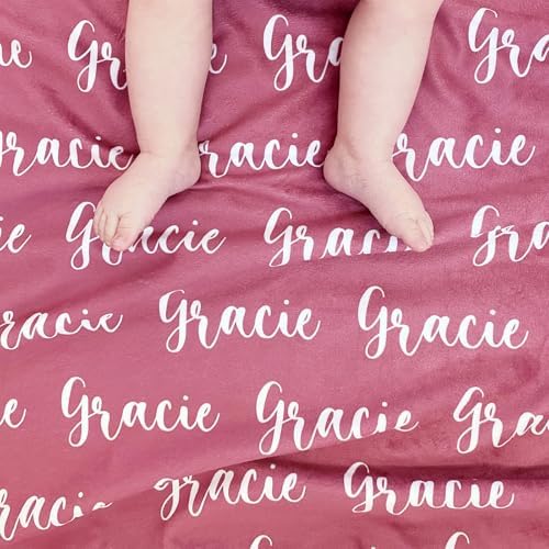 Yofair Personalized Baby Blanket with Name 1