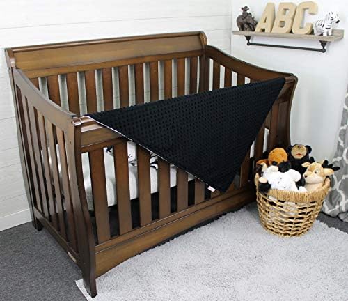 Top Tots Baby Blanket - Black Horned Animal Deer 1