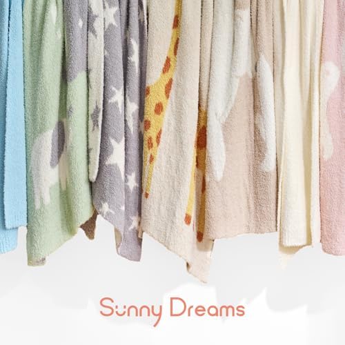 Soft Plush Baby Blanket with Animal Print 30x40 Inches 1