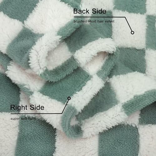 HOMRITAR Checkered Baby Blanket 30x40 Inch 1