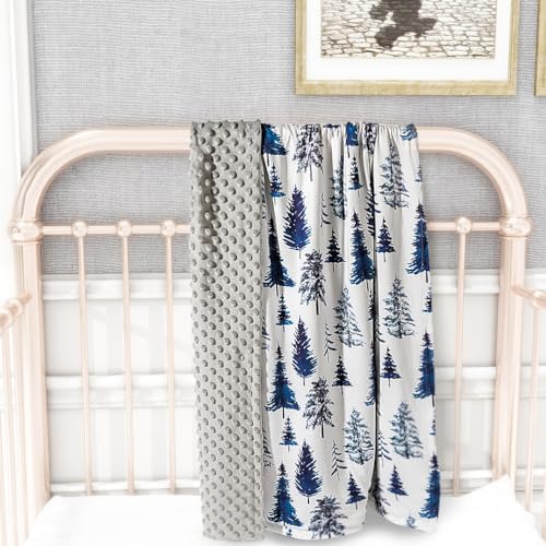4 Pack Soft Woodland Baby Blankets for Newborn Toddlers