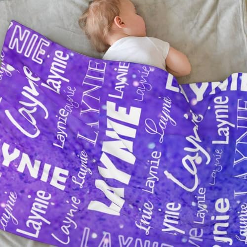 Personalized Baby Blanket With Name and Monogram
