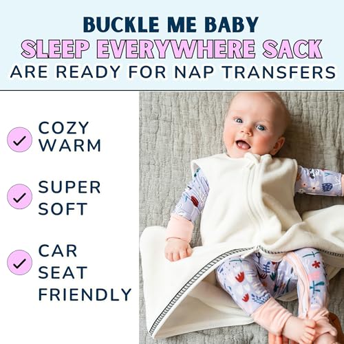 Buckle Me Baby Coats Wearable Blanket for Car Seat to Crib