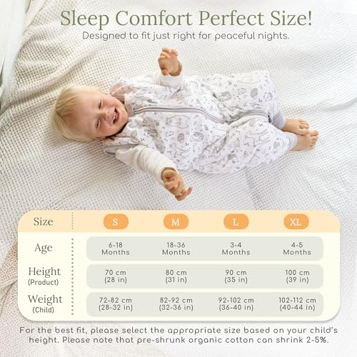 Mama Cheetah Toddler Sleep Sack with Feet 10 TOG 1