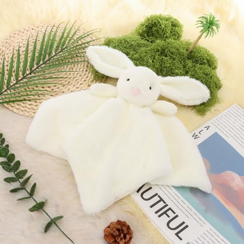 Apricot Lamb Cream Bunny Security Blanket