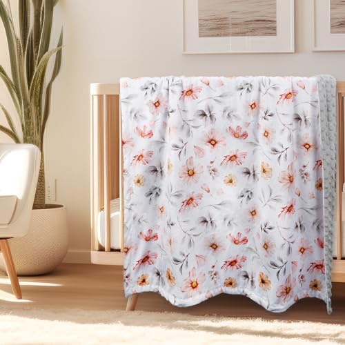 BORITAR Baby Blanket Soft Plush Mink Fabric for Girls