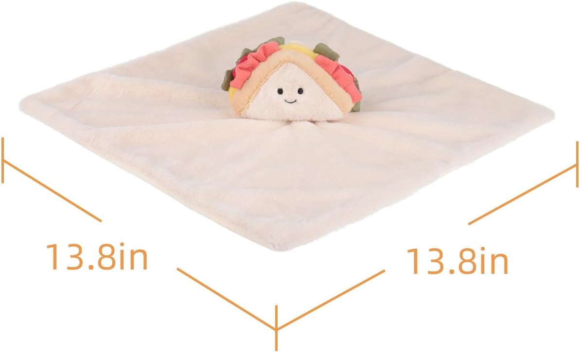 Apricot Lamb Baby Lovey Blanket 138x138 Inches