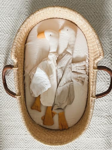 Wimist Baby Lovey Blanket Duck Toys for Newborn 0-6 Months