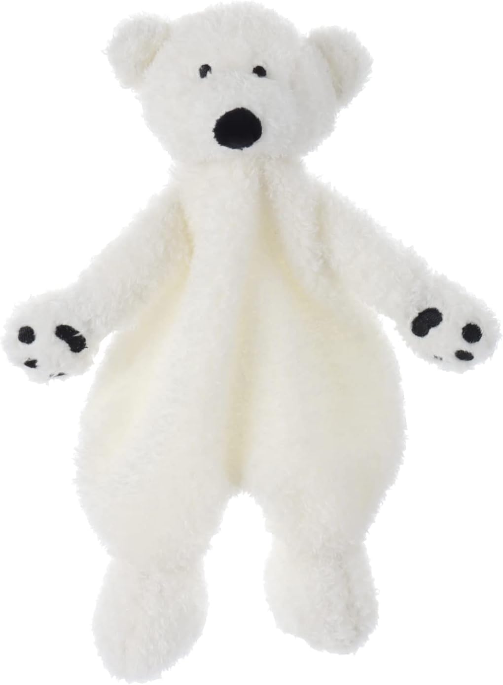 Apricot Lamb 10 Inch White Polar Bear Security Blanket 1