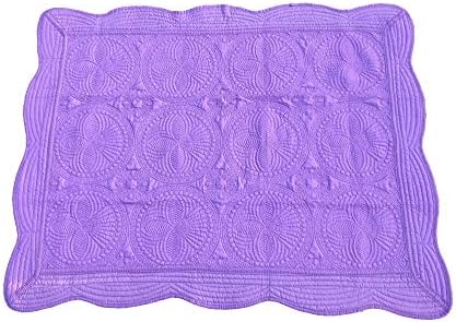 MONOBLANKS Baby Quilt Personalized Monogram Lightweight Embossed Throw Blanket 1