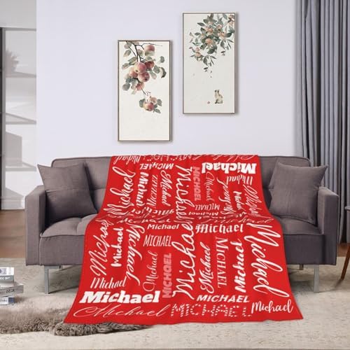 Personalized Baby Name Blanket 30x40 Custom Throw
